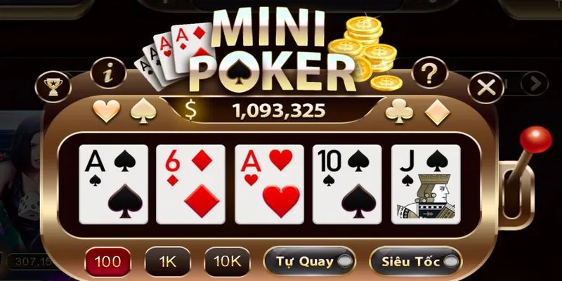 Nắm bắt Mini Poker trong tầm tay